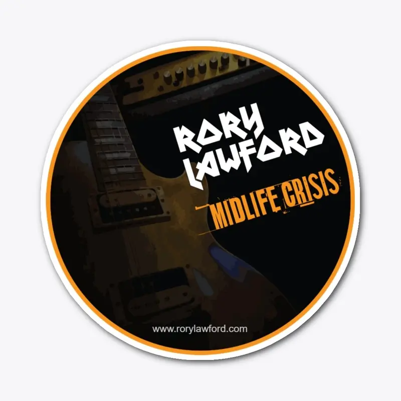 Midlife Crisis EP round sticker